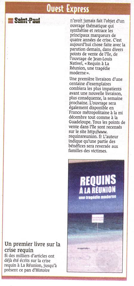 quotidien de l'île de la Réunion du 27 Novembre 2015 quotidien de l'île de la Réunion du 27 Novembre 2015